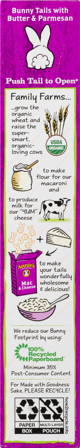 annie's bunny tails with butter and parmesan macaroni - annie's homegrown organic macaroni & cheese, shells