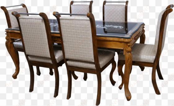 #antique dining #table with #chairs - chair