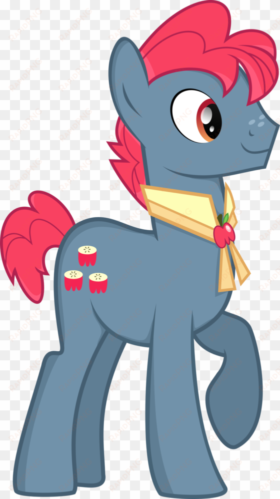 apple bottoms vector - my little pony apple split