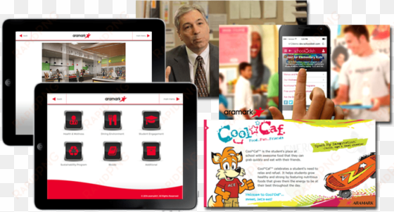 aramark projects - cool caf