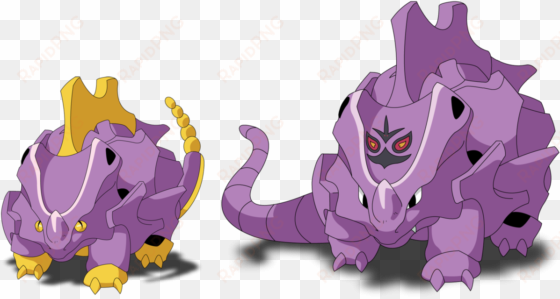 arbok ekans ryhorn , - mega evolucion de ekans