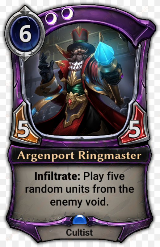 argenport ringmaster - steward of the past