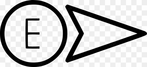 arrow east direction comments - east direction symbol