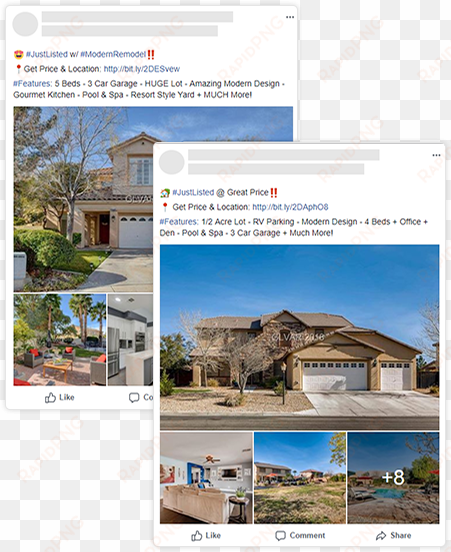 as soon as we list your property we will send a mass - estate