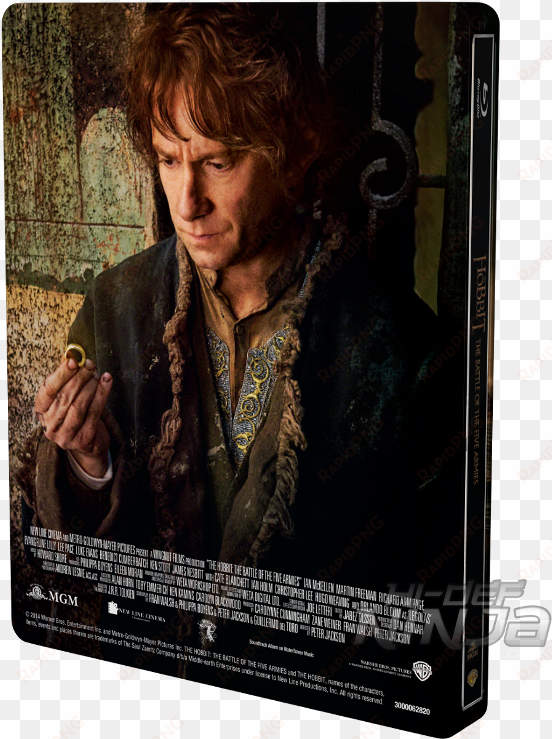 as the inside/backside is the same at all the releases - battle of five armies extended edition steelbook