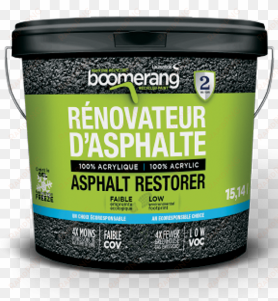 asphalt restorer, 100% acrylic - patrick morin centre de la rénovation