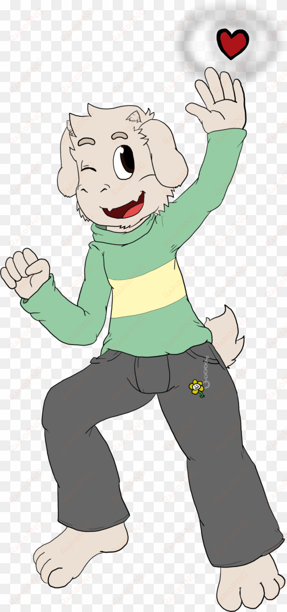 asriel dreemurr - cartoon