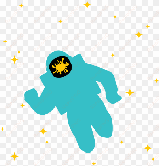 astronauts can't burp in space - illustration