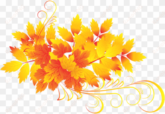 autumn leaves png clipart - Листья Осень Клипарт