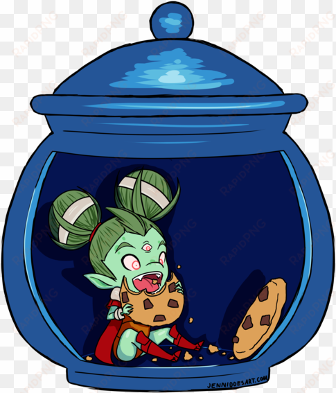 ayla in the cookie jar by kaidafaye on deviantart - awesomenauts ayla