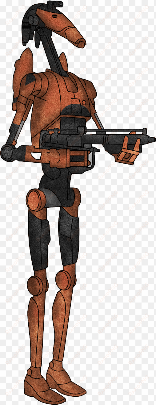 b1-series rocket battle droid by luca9108 - rocket battle droid
