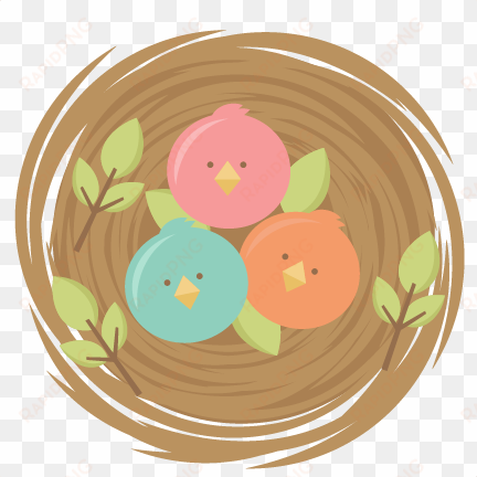 baby birds svg cutting files for scrapbooking cute - baby bird clipart png
