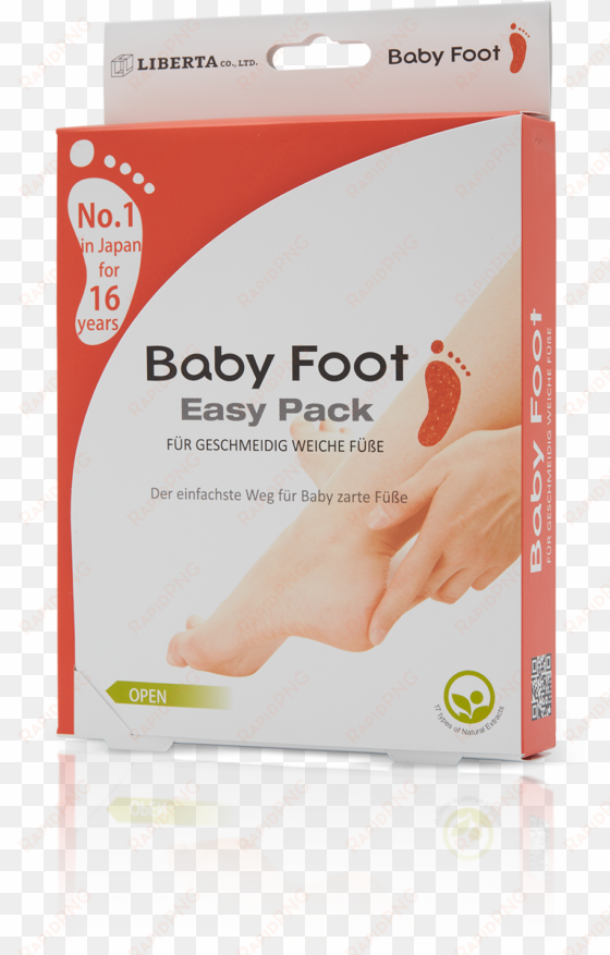 baby foot easy pack deep exfoliation