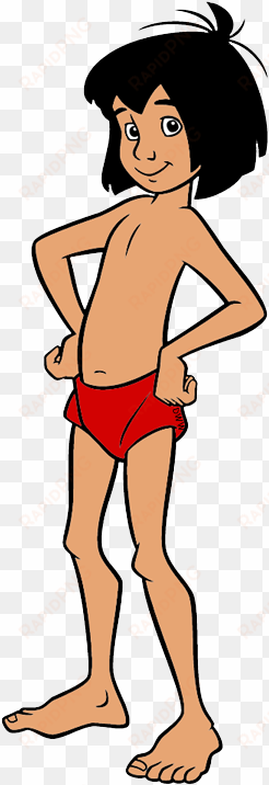 back to the jungle book clip art menu - jungle book character mowgli