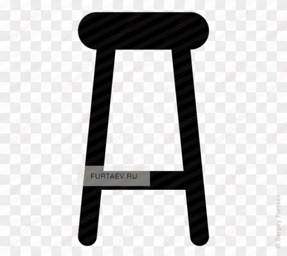bar stool icon - bar stool