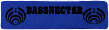 bassnectar - headband - 92-5052031 - custom screen - heads up timestretch/take you down