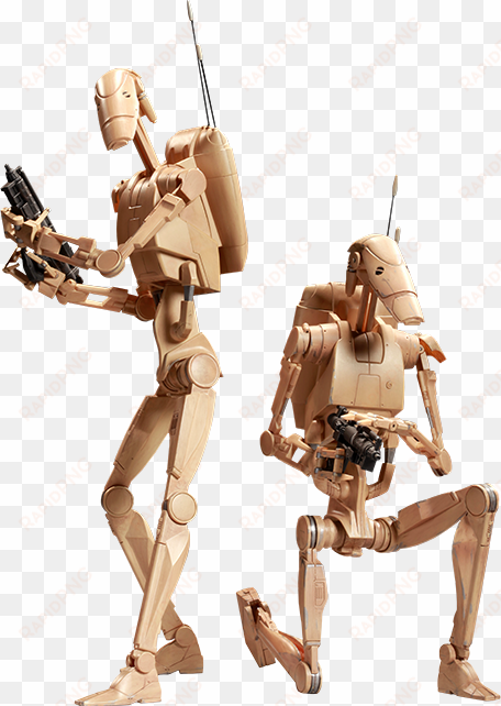 battle droids - security battle droids star wars sixth scale figure
