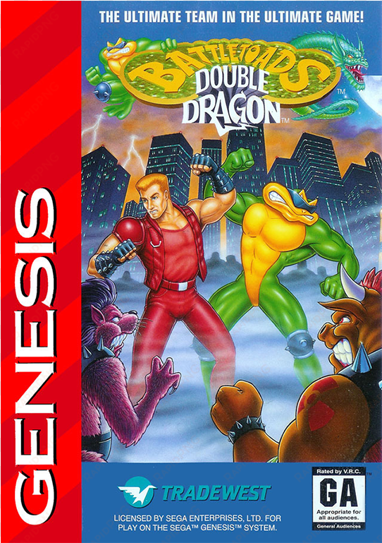 battletoads and double dragon genesis