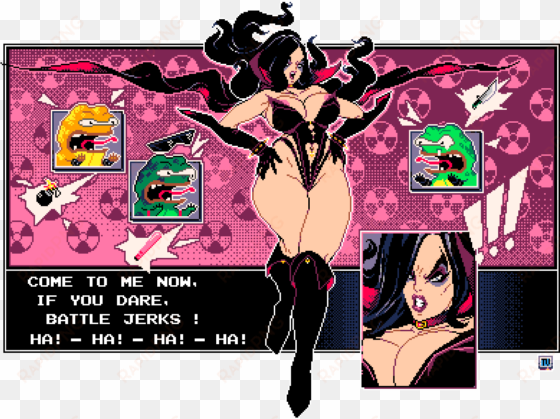 #battletoads #darkqueen #pixelart #aseprite #sexypic - dark queen battletoads