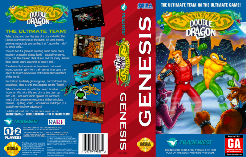 battletoads & double dragon the ultimate team [genesis