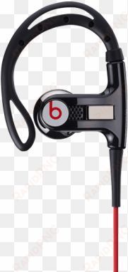 beats by dre powerbeats - beats by dr. dre powerbeats in-ear earphones - black