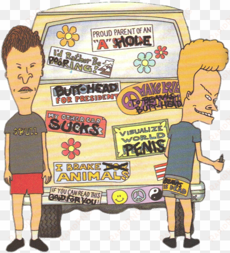 beavis and butthead transparent