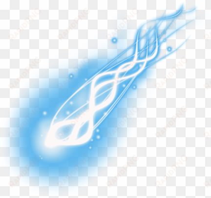 best editing effects - blue glowing lines png
