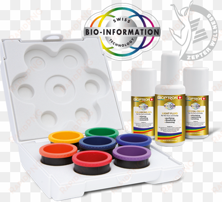bioptron color light therapy - farbtherapie-set medall / compact 3