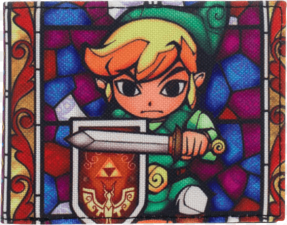 bioworld wallet: zelda - link wind waker