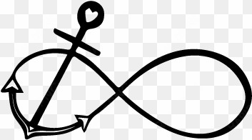 black infinity anchor - stickalz llc marine interior design home infinity sign