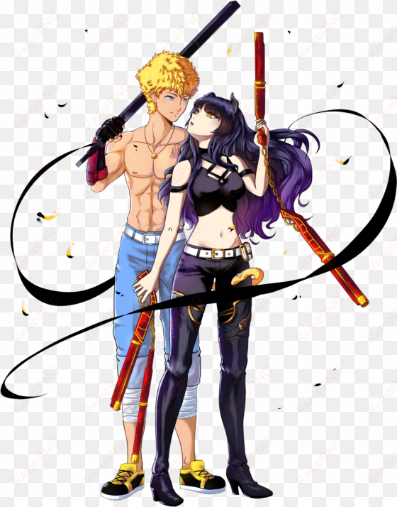 blake belladonna cartoon fictional character - blake belladonna x sun wukong
