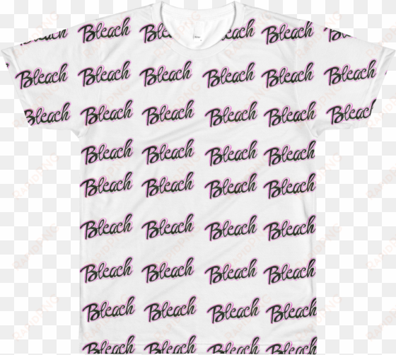 bleach logo sublimated t-shirt - logo