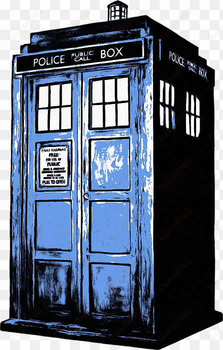 bleed area may not be visible - 8 round doctor who tardis solo birthday edible icing