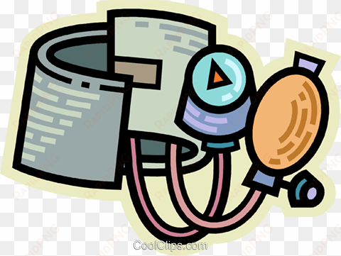 blood pressure gauge royalty free vector clip art illustration - blood pressure vector png