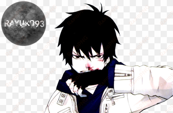 blue exorcist - ao no exorcist rin flame