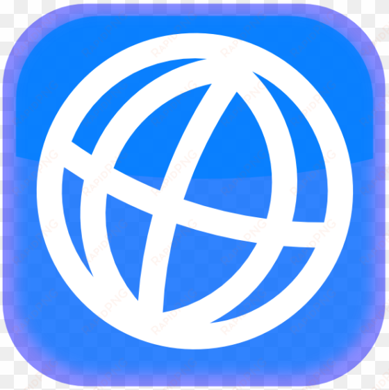 blue globe icon svg clip arts 594 x 596 px