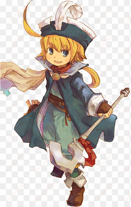 blue mage - cartoon