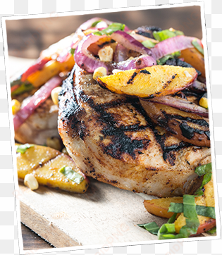 bone in pork chops - pork chop