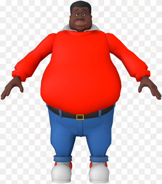boomer on twitter - fat albert 3d model