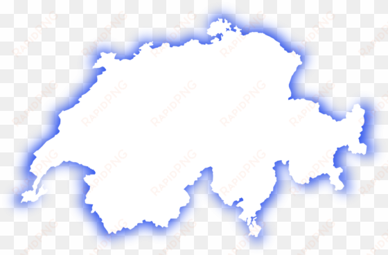 border areas of eu neighbor states around switzerland - map of switzerland transparent white