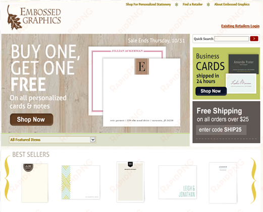 branding, web design, banners, web images and media - embossed graphics