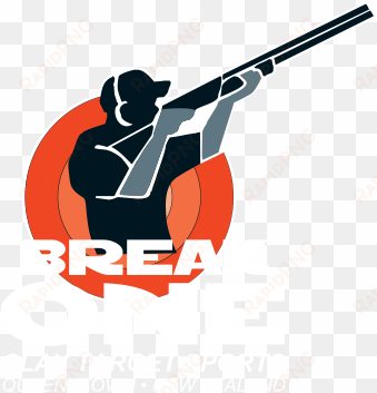 break one clay target shooting