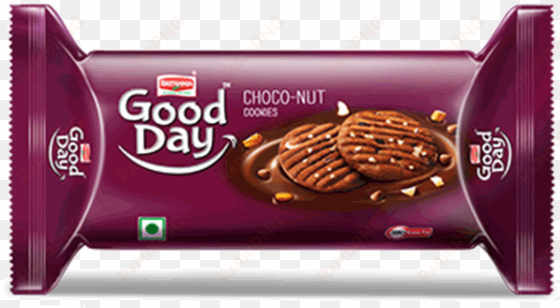 britannia good day fresh bake choclate and nut cookies - britannia good day choco nut cookies