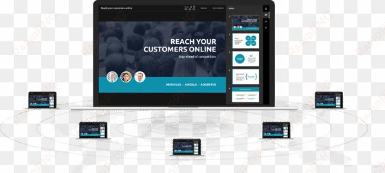 broadcast your presentation banner - zoho office suite