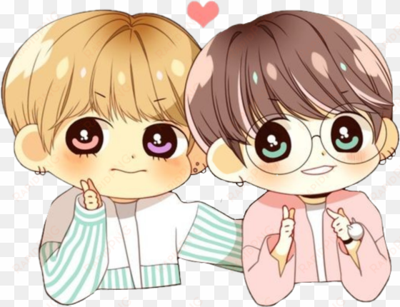 bts jungkook cute chibi btsjungkook jimin png cute - chibi taekook drawings