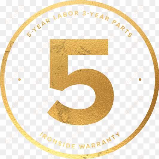 built tough - 5 number design png