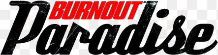 burnout paradise logo - burnout paradise the ultimate box