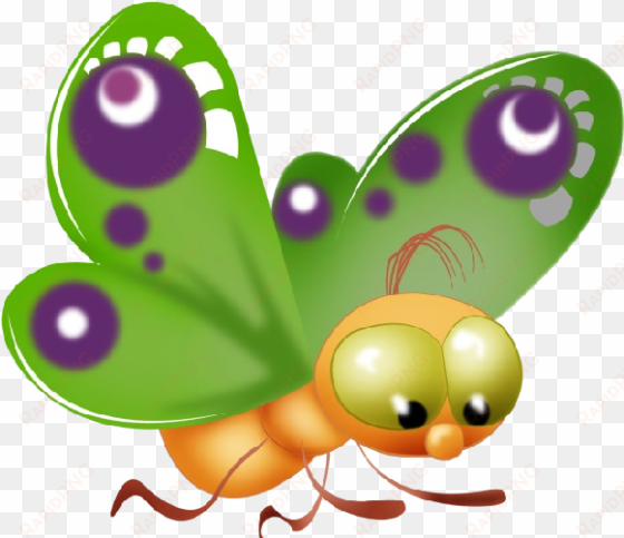 butterfly clipart funny - butterfly cartoon image transparent background