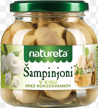 button mushrooms in vinegar - natureta