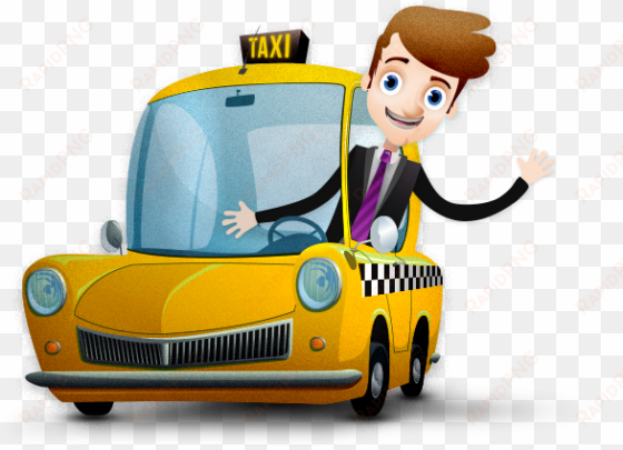 cab driver png high-quality image - taxi driver png
